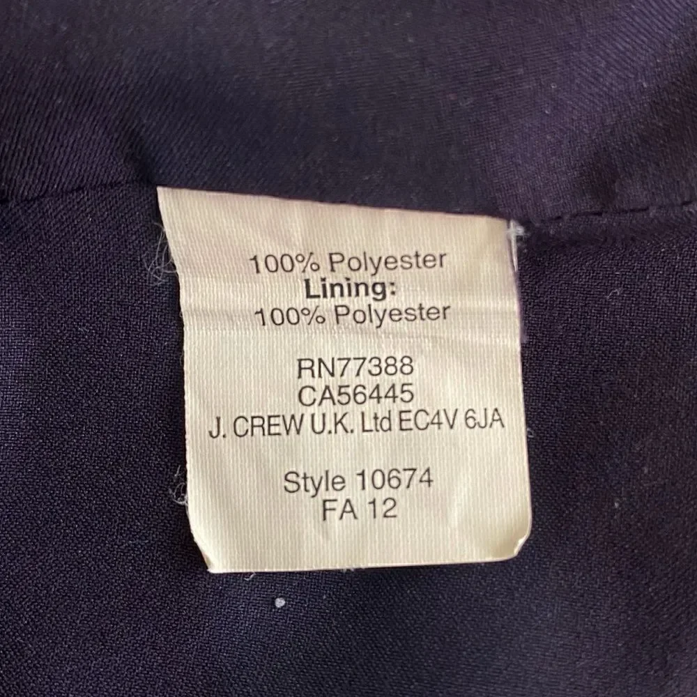 Broadway & Broome for J.Crew Size 8 Multi-Color Pleated Mini Skirt, Size 8